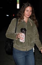 LANA DEL REY at a Church Services in Los Angeles 02/26/2020