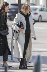 LARA BINGLE at Zinque Cafe in West Hollywood 02/06/2020