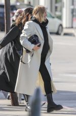 LARA BINGLE at Zinque Cafe in West Hollywood 02/06/2020