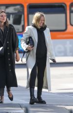 LARA BINGLE at Zinque Cafe in West Hollywood 02/06/2020