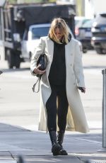 LARA BINGLE at Zinque Cafe in West Hollywood 02/06/2020