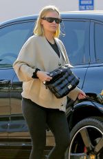 LARA BINGLE Out with Her Dog in West Hollywood 02/07/2020