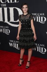 LARA MCDONNELL at The Call of the Wild Premiere in Los Angeles 02/13/2020