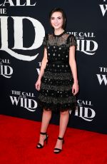 LARA MCDONNELL at The Call of the Wild Premiere in Los Angeles 02/13/2020