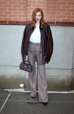 LARSEN THOMPSON Arrive at Coach Fashion Show in New York 02/11/2020