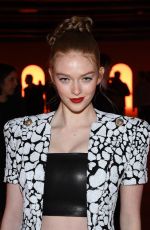 LARSEN THOMPSON Arrives at Balmain Fashion Show in Paris 02/28/2020