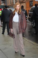 LARSEN THOMPSON Arrives at Coach Fashion Show in New York 02/11/2020