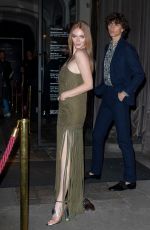LARSEN THOMPSON Arrives at Virgil Abloh x Baccarat Party in Paris 02/27/2020