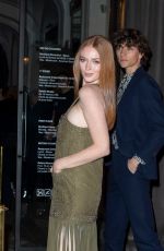 LARSEN THOMPSON Arrives at Virgil Abloh x Baccarat Party in Paris 02/27/2020