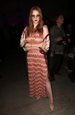 LARSEN THOMPSON at Anna Sui Show at New York Fashion Week 02/10/2020