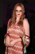 LARSEN THOMPSON at Anna Sui Show at New York Fashion Week 02/10/2020