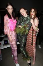 LARSEN THOMPSON at Anna Sui Show at New York Fashion Week 02/10/2020