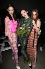 LARSEN THOMPSON at Anna Sui Show at New York Fashion Week 02/10/2020