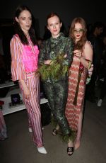 LARSEN THOMPSON at Anna Sui Show at New York Fashion Week 02/10/2020