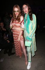 LARSEN THOMPSON at Anna Sui Show at New York Fashion Week 02/10/2020