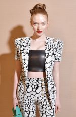 LARSEN THOMPSON at Balmain Show at Paris Fashion Week 02/28/2020