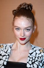 LARSEN THOMPSON at Balmain Show at Paris Fashion Week 02/28/2020