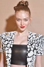 LARSEN THOMPSON at Balmain Show at Paris Fashion Week 02/28/2020