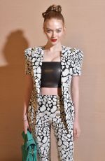 LARSEN THOMPSON at Balmain Show at Paris Fashion Week 02/28/2020