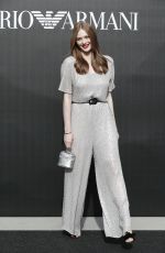 LARSEN THOMPSON at Emporio Armani Show at Milan Fashion Week 02/21/2020