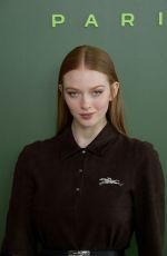 LARSEN THOMPSON at Longchamp Fashion Show in New York 02/08/2020