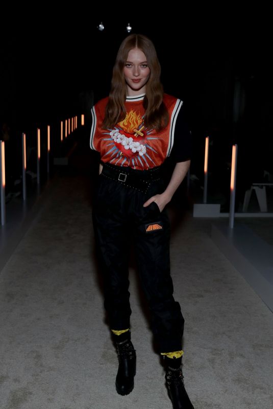 LARSEN THOMPSON at Palm Angels Fashion Show in New York 02/09/2020