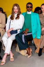 LARSEN THOMPSON at Tory Burch Fashion Show at NYFW in New York 02/09/2020