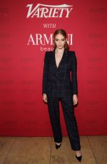 LARSEN THOMPSON at Variety x Armani Makeup Artistry Dinner in Los Angeles 02/04/2020