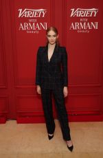 LARSEN THOMPSON at Variety x Armani Makeup Artistry Dinner in Los Angeles 02/04/2020