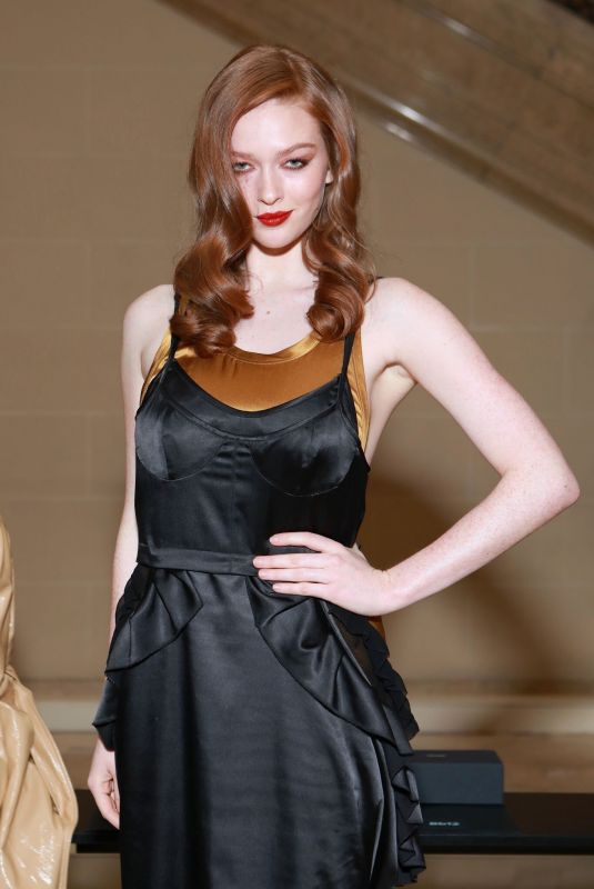 LARSEN THOMPSON at Vera Wang Show at New York Fashion Week 02/11/2020