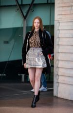 LARSEN THOMPSON Out and About in Milan 02/20/2020