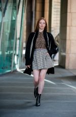 LARSEN THOMPSON Out and About in Milan 02/20/2020