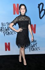 LAURA MARANO at All the Bright Places Special Screening in Hollywood 02/24/2020