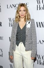 LEA SEYDOUX at Vanity Fair & Lancome Toast Women in Hollywood in Los Angeles 02/06/2020