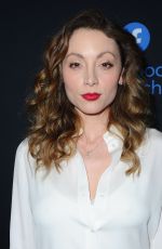 LEAH GIBSON at Sacred Lies: The Singing Bones Premiere in Los Angeles 02/19/2020