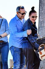 LEAH REMINI and Angelo Pagan at Maestros in Malibu 02/03/2020