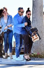 LEAH REMINI and Angelo Pagan at Maestros in Malibu 02/03/2020