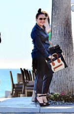 LEAH REMINI and Angelo Pagan at Maestros in Malibu 02/03/2020