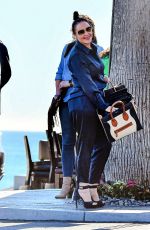 LEAH REMINI and Angelo Pagan at Maestros in Malibu 02/03/2020