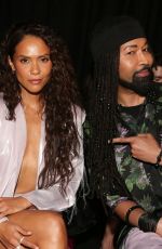 LESLEY-ANN BRANDT at Baja East Fashion Show in Los Angeles 02/07/2020
