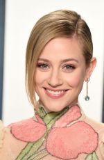 LILI REINHART and MADELIANE PETSCH at 2020 Vanity Fair Oscar Party in Beverly Hills 02/09/2020