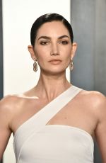 LILY ALDRIDGE at 2020 Vanity Fair Oscar Party in Beverly Hills 02/09/2020