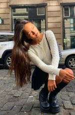 LILY CHEE on the Set of a Photoshoot in New York, January 2020