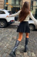 LILY CHEE on the Set of a Photoshoot in New York, January 2020
