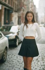 LILY CHEE on the Set of a Photoshoot in New York, January 2020