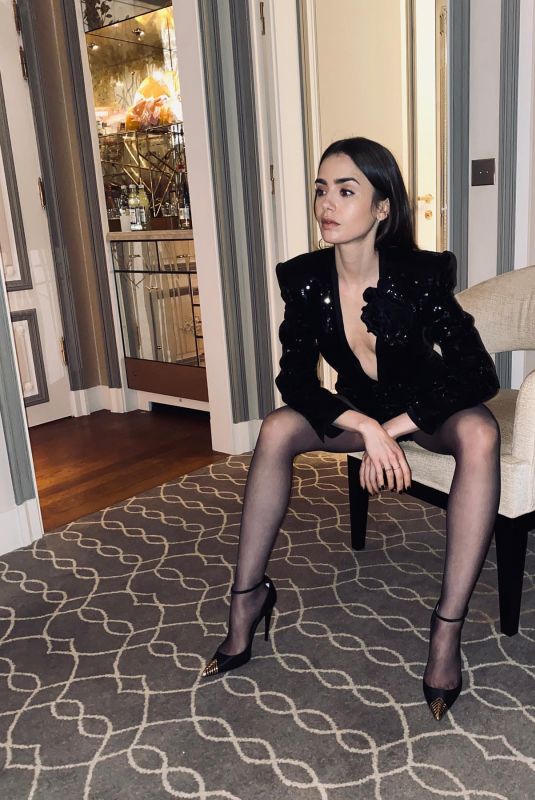 LILY COLLINS – Instagram Photos 02/25/2020