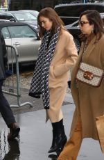 LILY COLLINS Out and About in Paris 02/25/2020