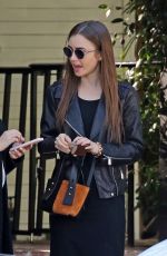 LILY COLLINS Out and About in West Hollywood 02/10/2020