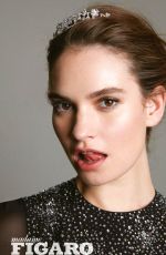 LILY JAMES in Madame Figaro Magazine, China February 2020