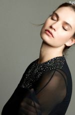 LILY JAMES in Madame Figaro Magazine, China February 2020